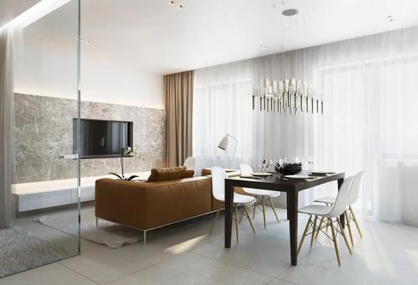 Квартира-студия с балконом &ndash; варианты дизайна комнаты площадью 25 кв. м.