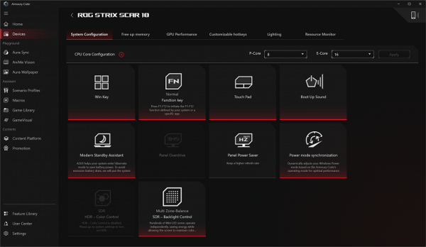 Обзор игрового ноутбука Asus ROG Strix Scar 18 G835LX с Intel Core Ultra 9 275HX и Nvidia GeForce RTX 5090 Laptop