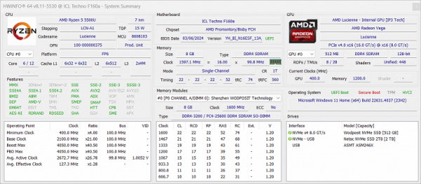 Обзор ноутбука для начинающих OSiO FocusLine F160a на базе AMD Ryzen 5 5500U Обзор ноутбука для начинающих OSiO FocusLine F160a на базе AMD Ryzen 5 5500U