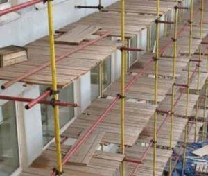 Как рассчитать площадь строительных лесов