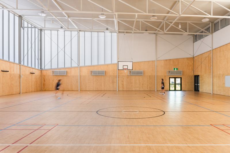 Брайтонская средняя школа в городе Баттери Пойнт, Австралия