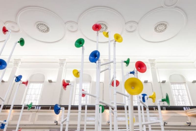 Юри Судзуки представил в Лондоне интерактивную звуковую инсталляцию Utooto