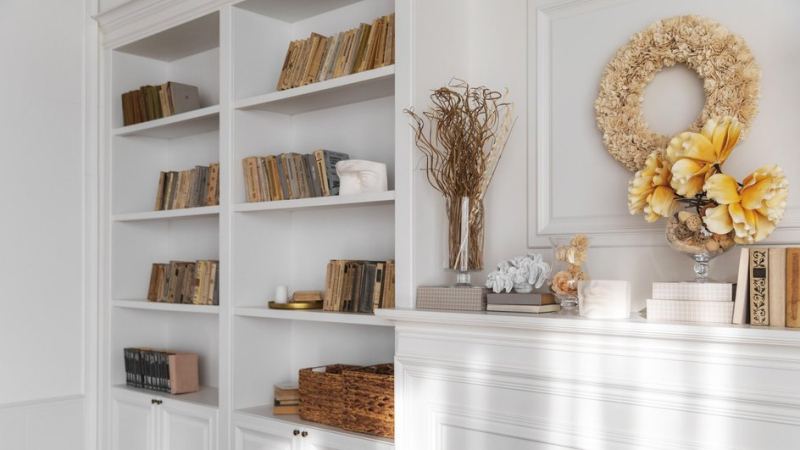 Шкаф, организованный как зона для хранения