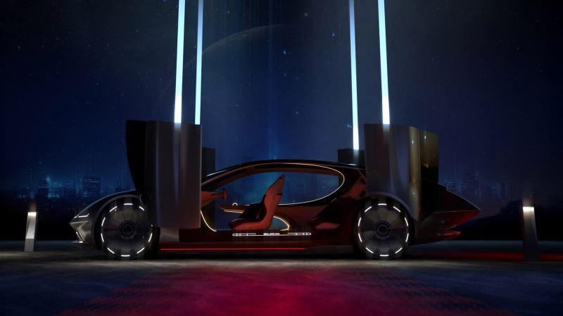 Ретрофутуристический электромобиль от GM China