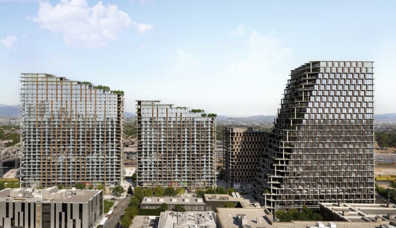 В Лос-Анджелесе одобрили строительство многофункционального комплекса по проекту BIG