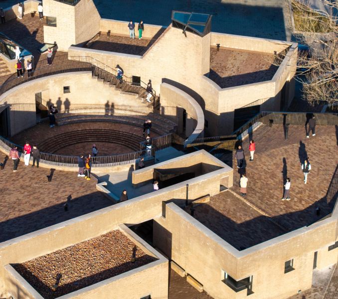 Завершён Общественный центр деревни Уэст-Усуту, Китай