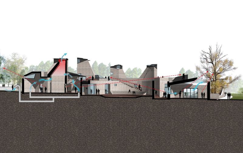 Завершён Общественный центр деревни Уэст-Усуту, Китай