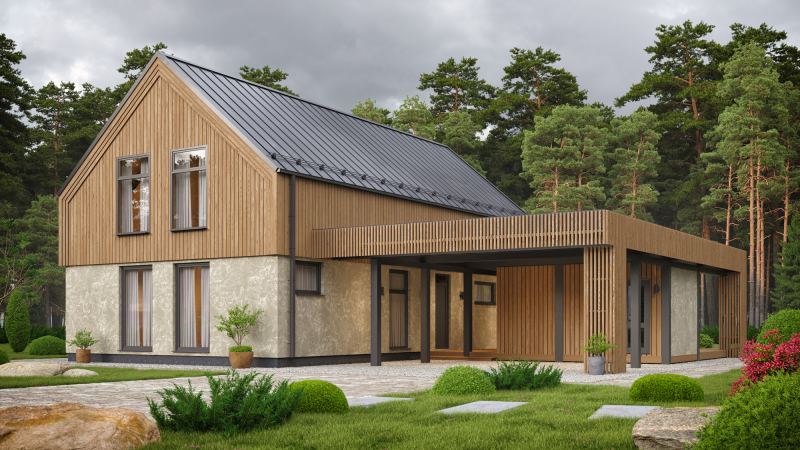 Зеркальные стены, сад без сорняков и другие новинки загородного дома