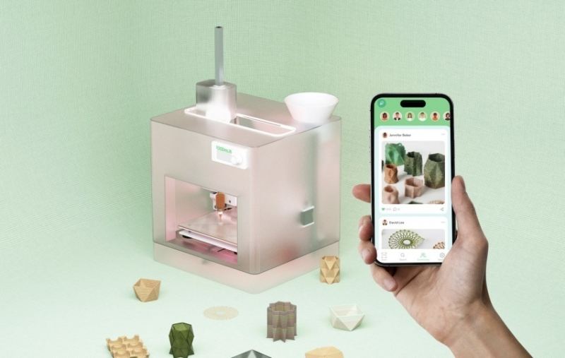 3D-принтер по проекту студентов MIT превращает пищевые отходы в бытовые предметы