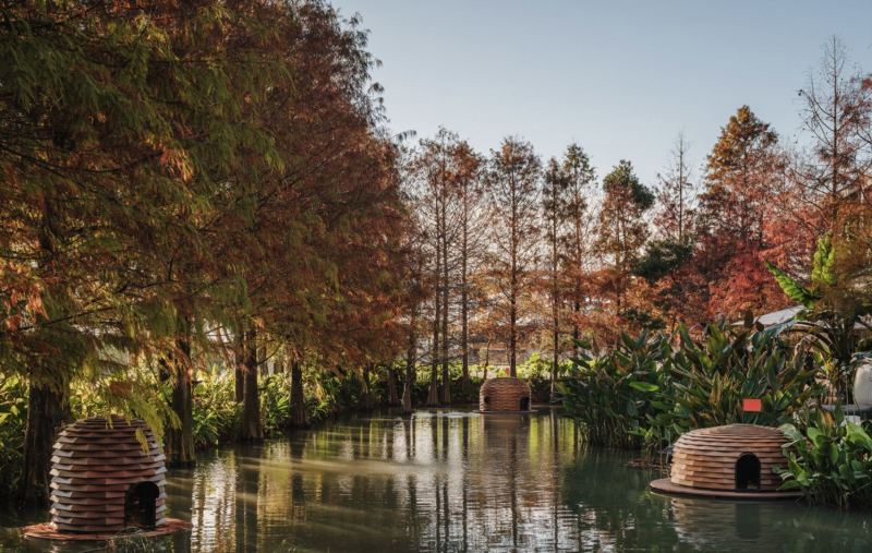 Дизайнер из Тайваня придумал укрытия для уток