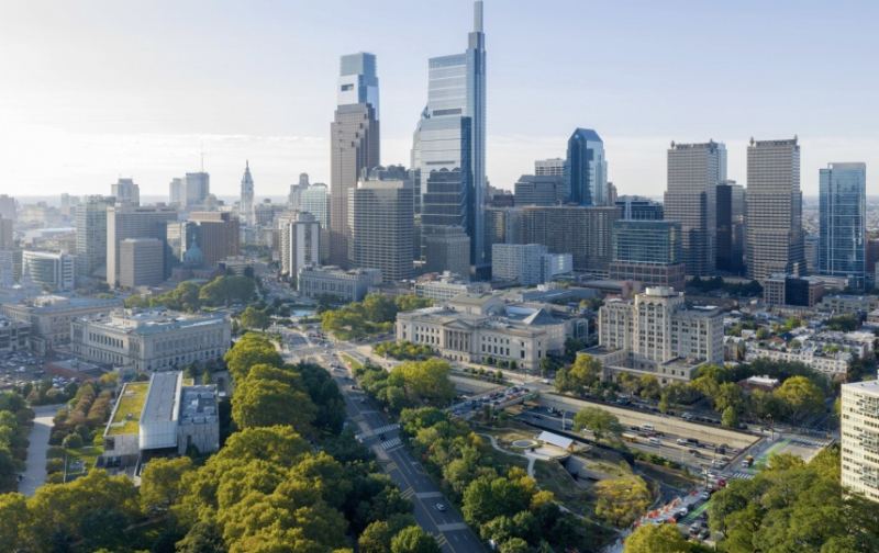 Herzog & de Meuron и Пит Удольф завершили проект арт-центра с садом в Филадельфии