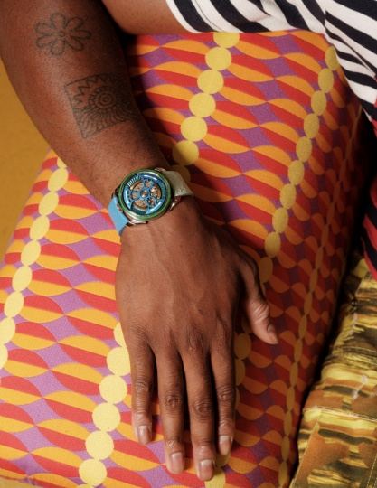 Йинка Илори создал часы для бренда MB&F