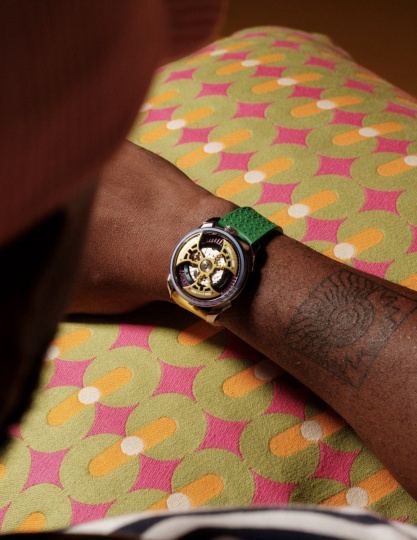 Йинка Илори создал часы для бренда MB&F