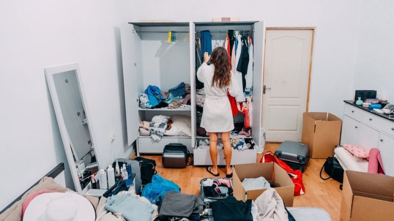 Наведение порядка в гостиной