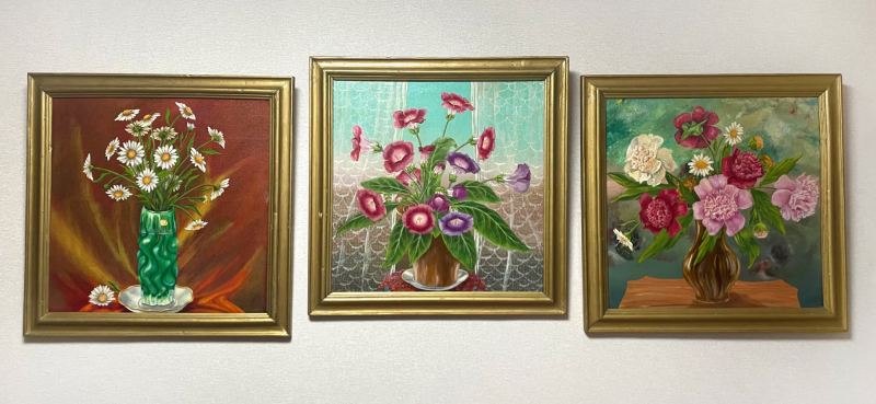 Как мы обустроили кухню и украсили ее картинами моего дедушки