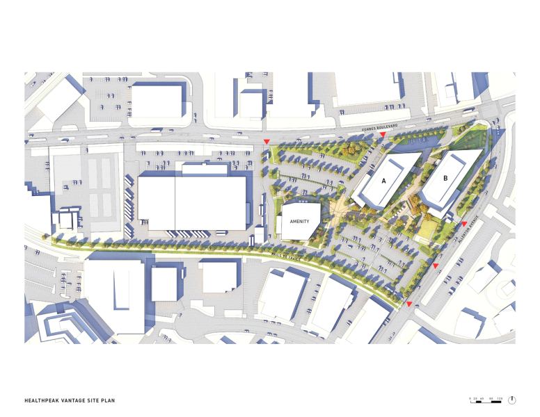 Научный кампус "Vantage" в городе Сан-Франциско, США