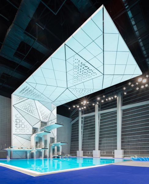 Спортивно-культурный комплекс Цзяньян в городе Чэнду, Китай