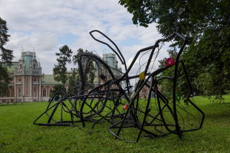 В «Царицыно» появился арт-объект на стыке искусства и науки