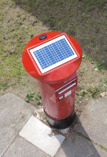 В Великобритании установят первые почтовые ящики с солнечными батареями