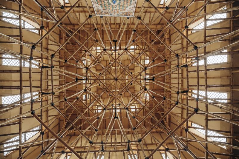 Завершено строительство зала Махамудры в Дакшинкали, Непал