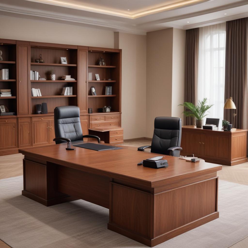Мебель для кабинета руководителя: столы, шкафы и тумбы — виды и функциональные особенности - изображение 2