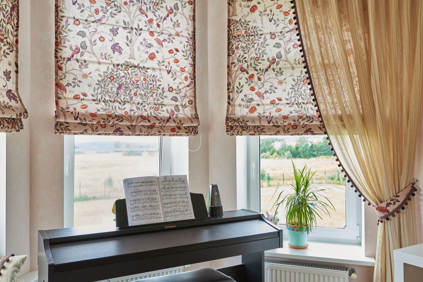 Популярность римских штор в Москве Популярность римских штор в Москве