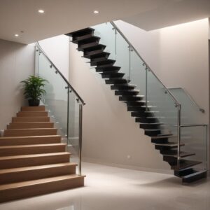 Обзор характеристик хромированных перил и принципов монтажа