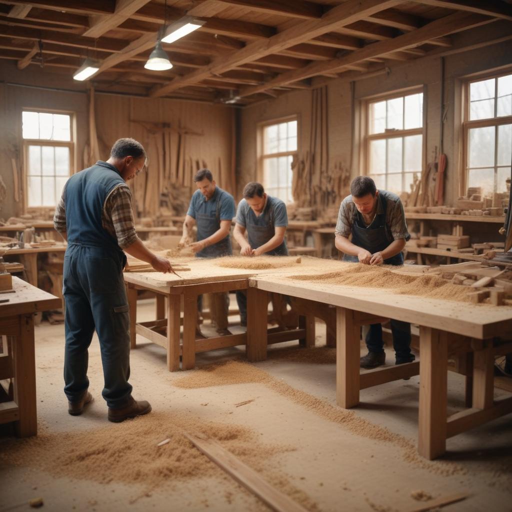 Столярный цех предоставляет услуги по обработке древесины